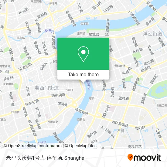 老码头沃弗1号库-停车场 map