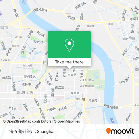 上海五鹅针织厂 map