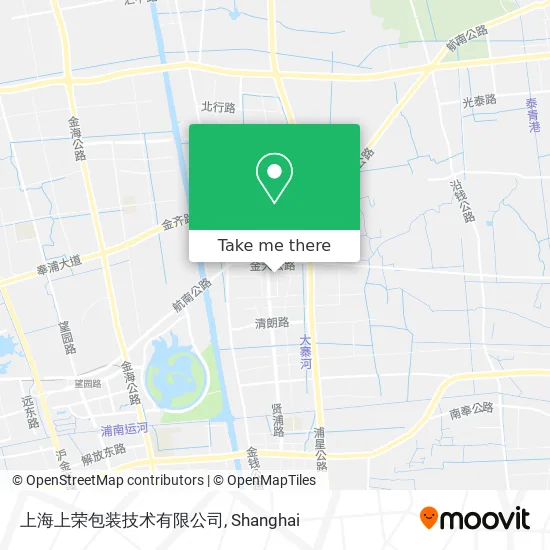 上海上荣包装技术有限公司 map