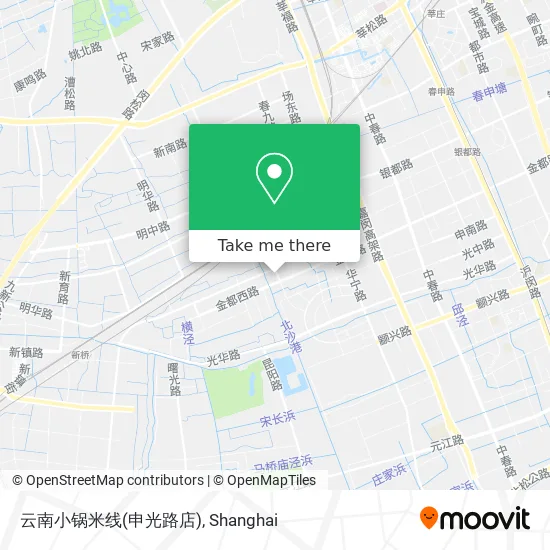 云南小锅米线(申光路店) map