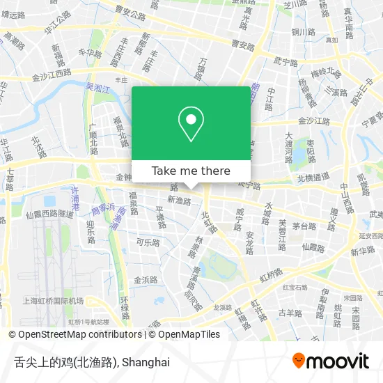 舌尖上的鸡(北渔路) map