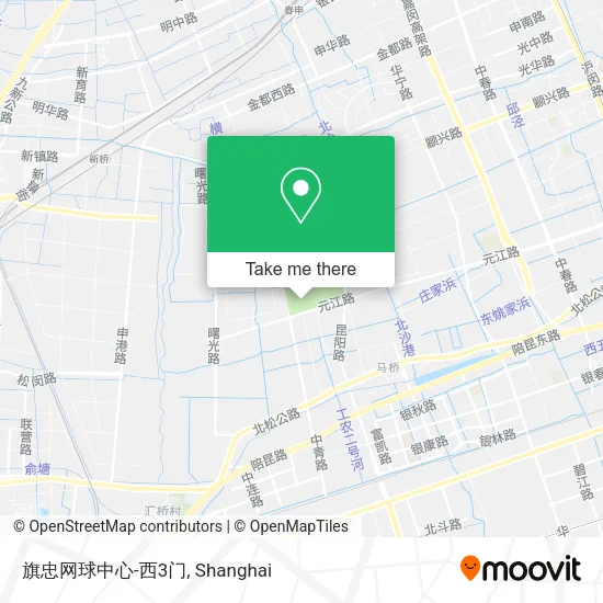 旗忠网球中心-西3门 map