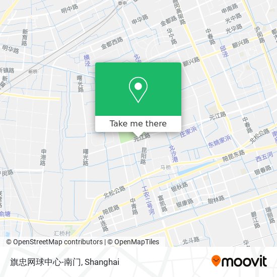 旗忠网球中心-南门 map