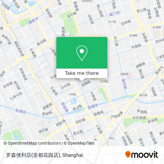 罗森便利店(皇都花园店) map