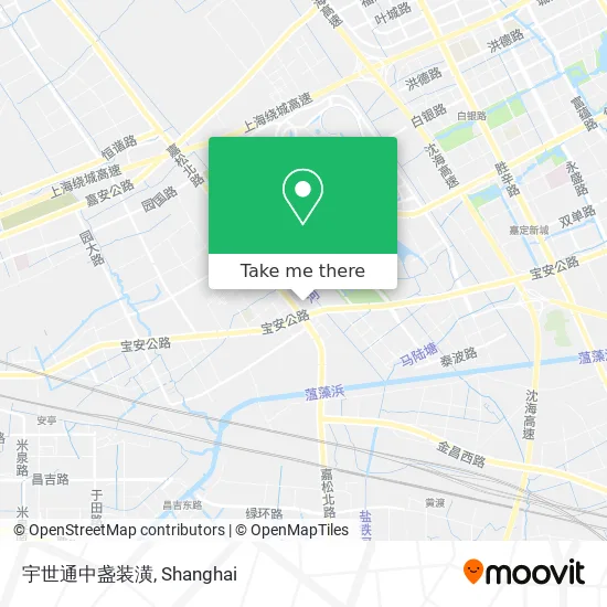 宇世通中盏装潢 map