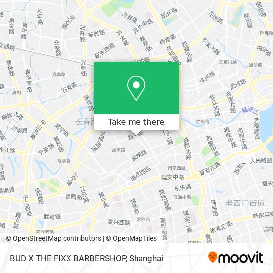 BUD X THE FIXX BARBERSHOP map