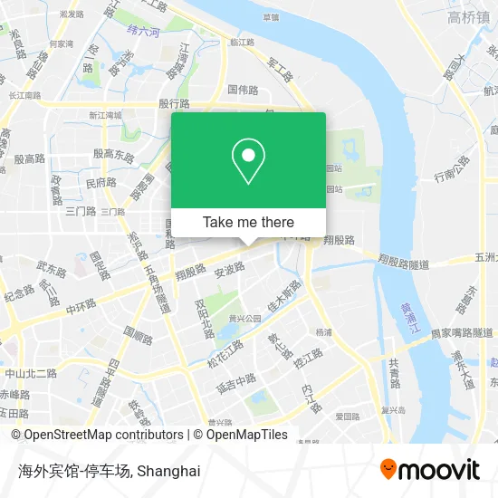 海外宾馆-停车场 map