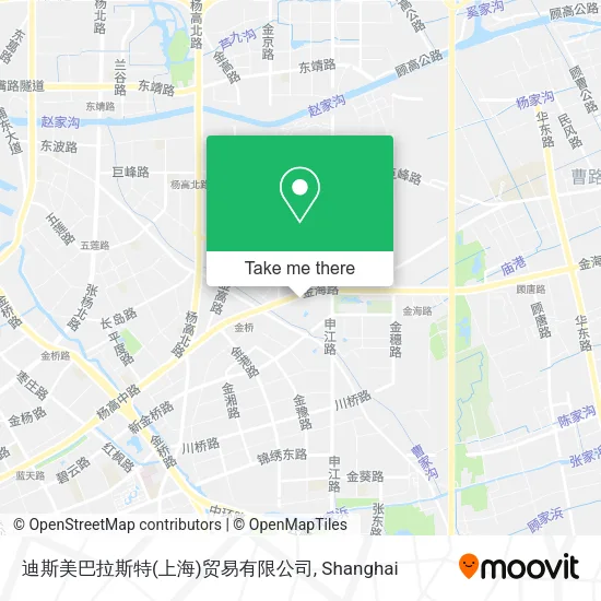 迪斯美巴拉斯特(上海)贸易有限公司 map