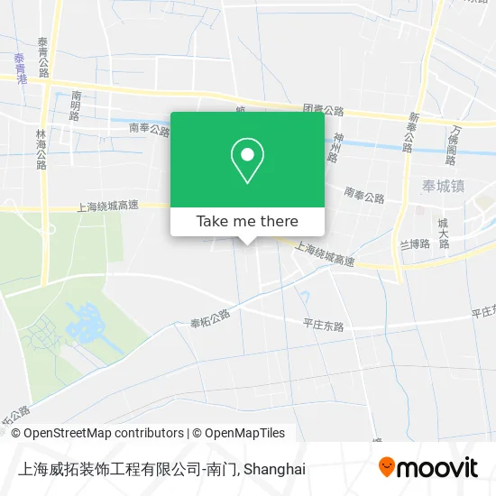 上海威拓装饰工程有限公司-南门 map