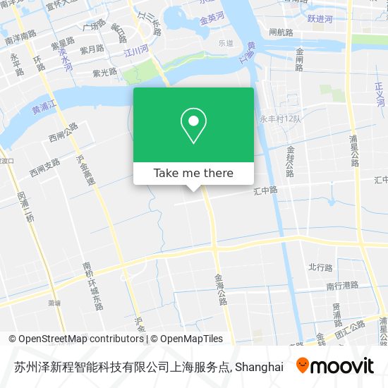 苏州泽新程智能科技有限公司上海服务点 map