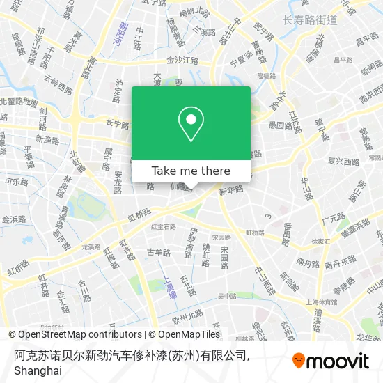 阿克苏诺贝尔新劲汽车修补漆(苏州)有限公司 map