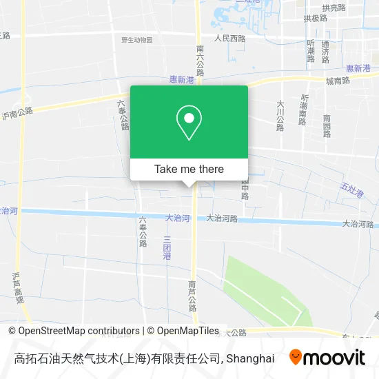 高拓石油天然气技术(上海)有限责任公司 map