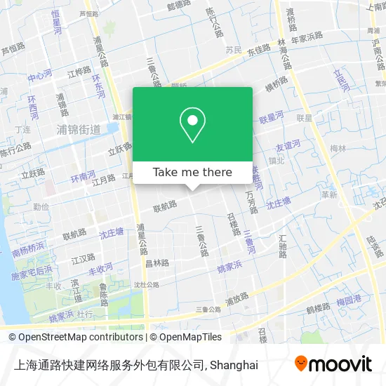 上海通路快建网络服务外包有限公司 map