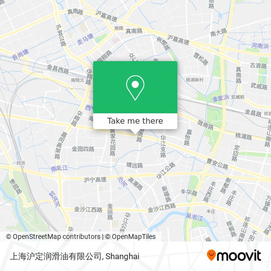 上海沪定润滑油有限公司 map