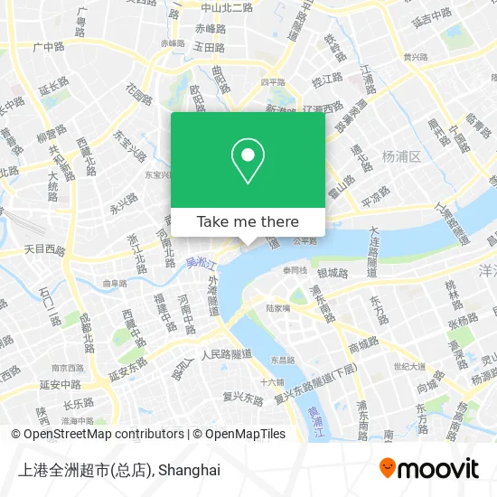上港全洲超市(总店) map