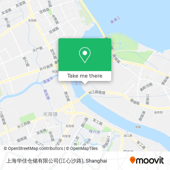 上海华佳仓储有限公司(江心沙路) map