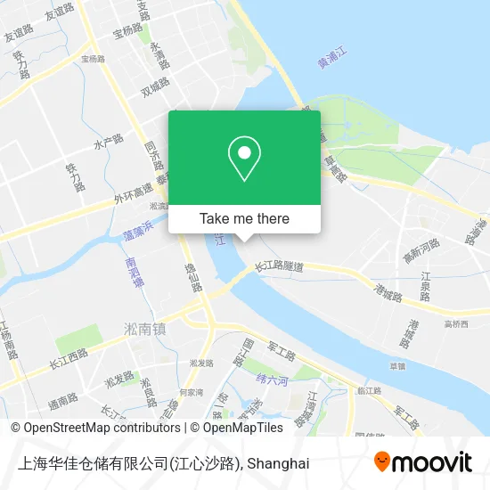 上海华佳仓储有限公司(江心沙路) map