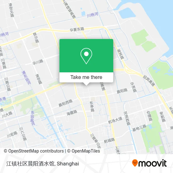 江镇社区晨阳酒水馆 map