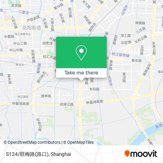 S124/联梅路(路口) map