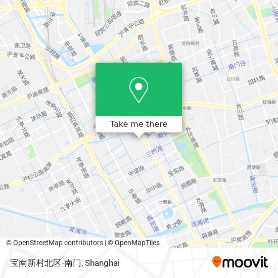 宝南新村北区-南门 map