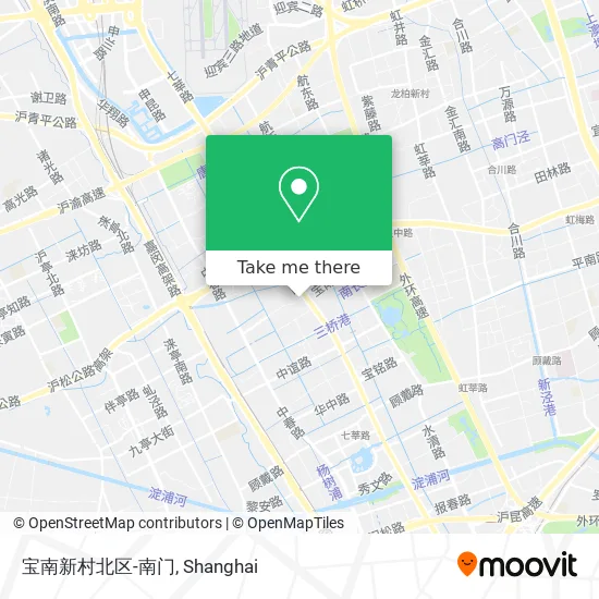 宝南新村北区-南门 map