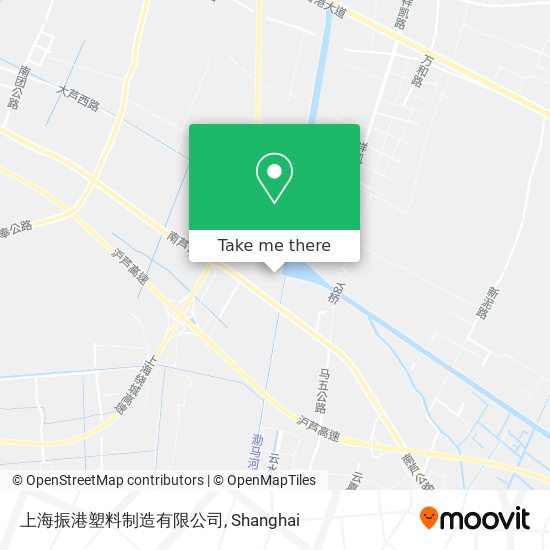 上海振港塑料制造有限公司 map