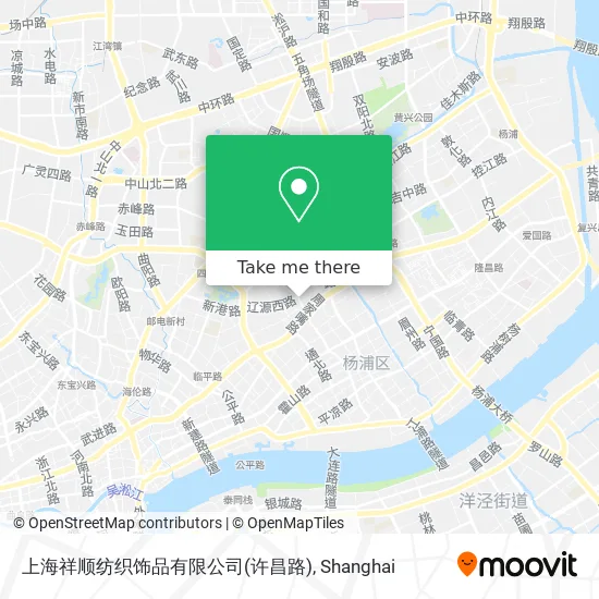 上海祥顺纺织饰品有限公司(许昌路) map