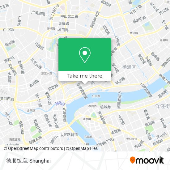 德顺饭店 map