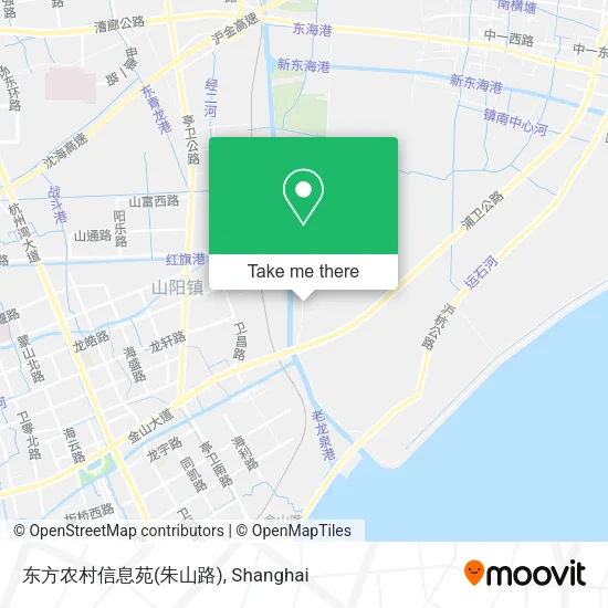 东方农村信息苑(朱山路) map