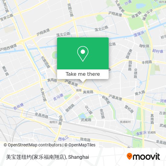 美宝莲纽约(家乐福南翔店) map