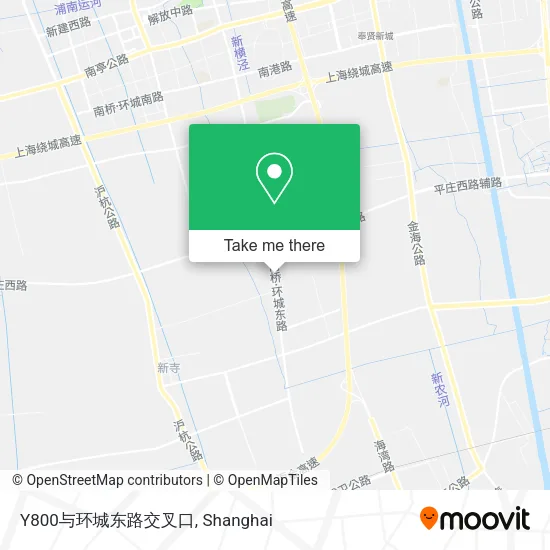 Y800与环城东路交叉口 map