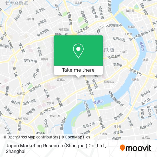 Japan Marketing Research (Shanghai) Co. Ltd. map