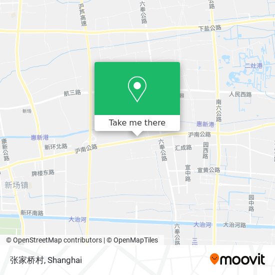 张家桥村 map