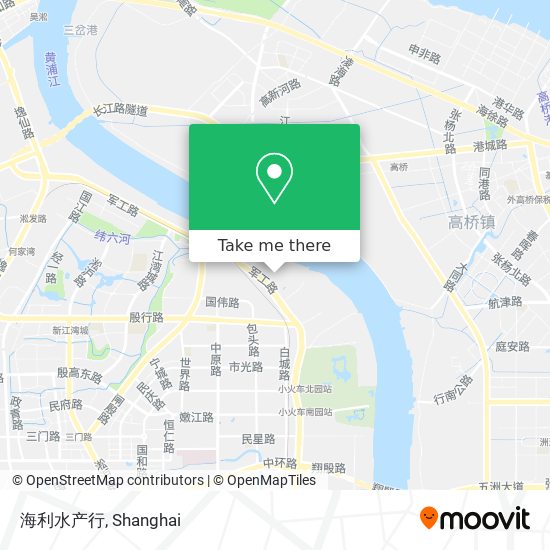 海利水产行 map