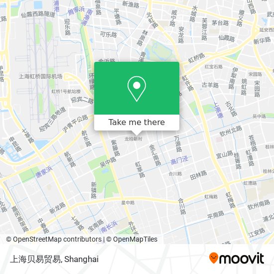 上海贝易贸易 map