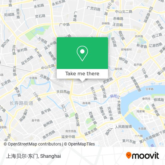 上海贝尔-东门 map