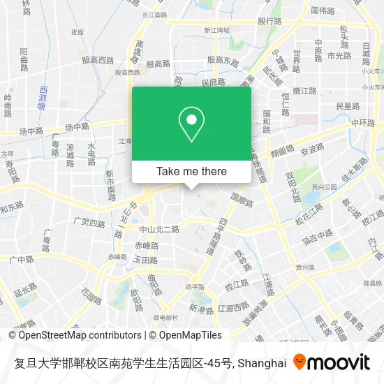 复旦大学邯郸校区南苑学生生活园区-45号 map