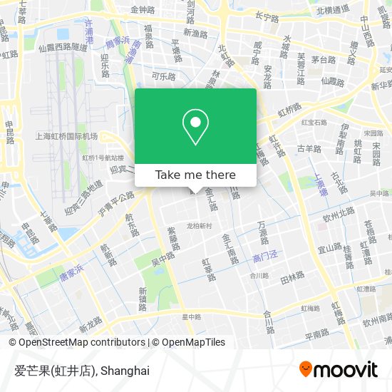 爱芒果(虹井店) map