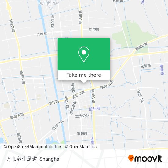 万顺养生足道 map