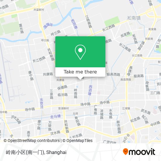 岭南小区(南一门) map