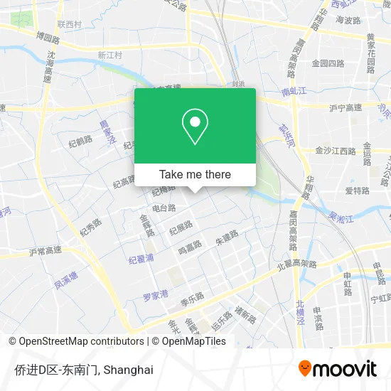 侨进D区-东南门 map