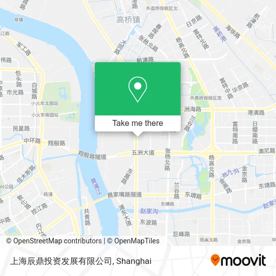 上海辰鼎投资发展有限公司 map