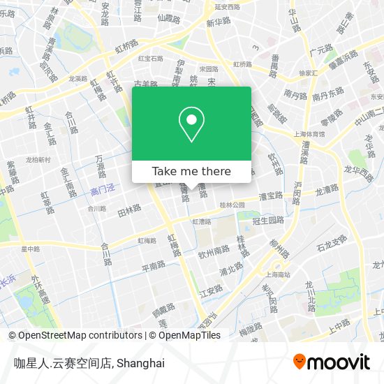 咖星人.云赛空间店 map