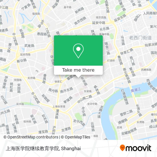 上海医学院继续教育学院 map