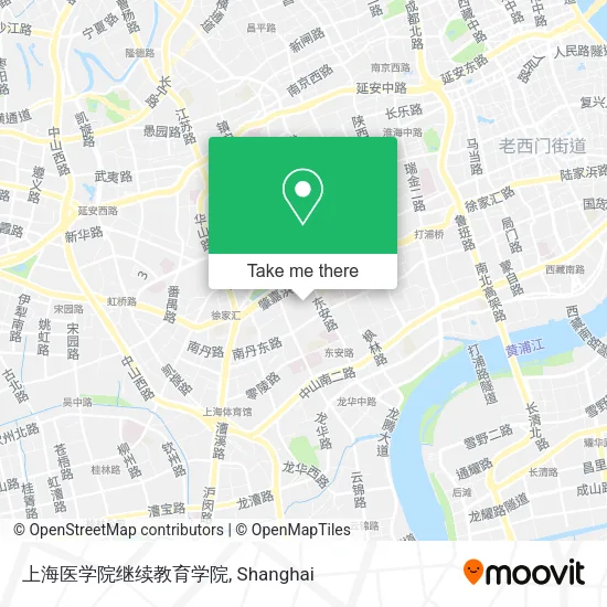 上海医学院继续教育学院 map