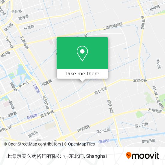 上海康美医药咨询有限公司-东北门 map
