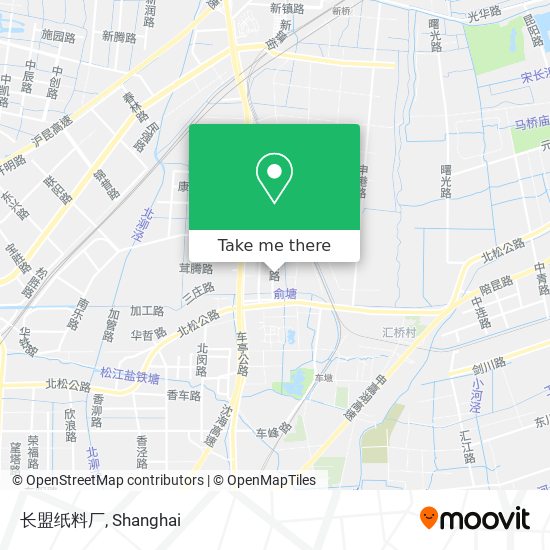 长盟纸料厂 map