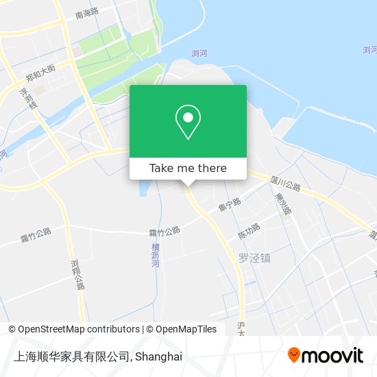 上海顺华家具有限公司 map