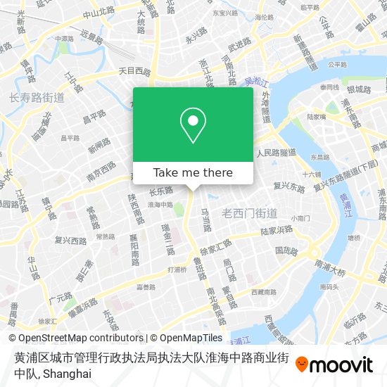 黄浦区城市管理行政执法局执法大队淮海中路商业街中队 map