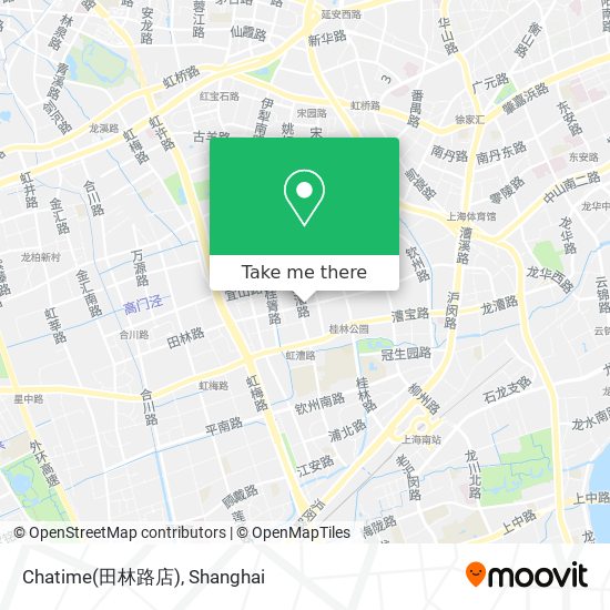 Chatime(田林路店) map